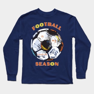 Gridiron Glory: Football Design Long Sleeve T-Shirt